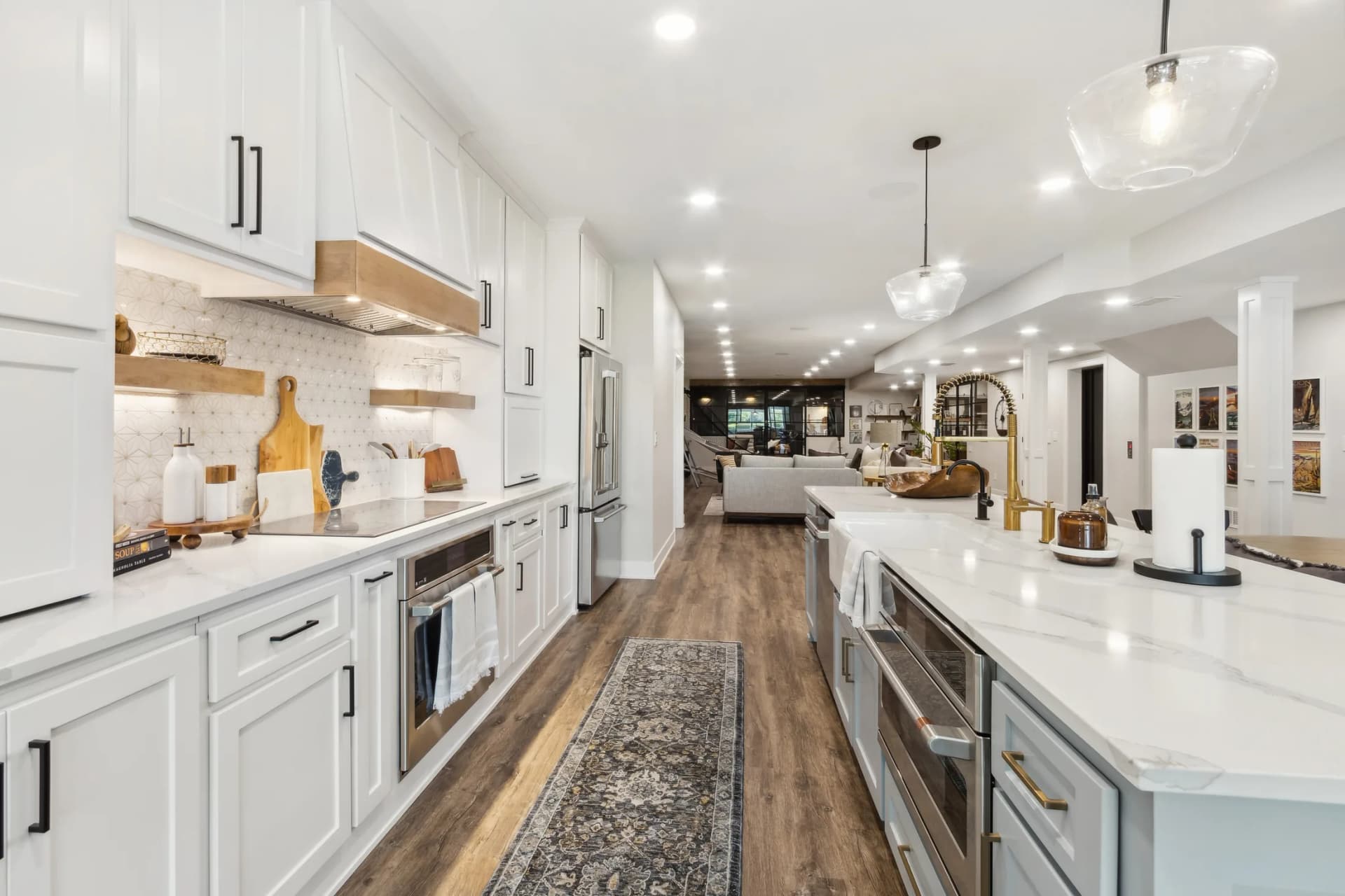 Award-winning basement finishing in Stilwell by Above Par Contracting
