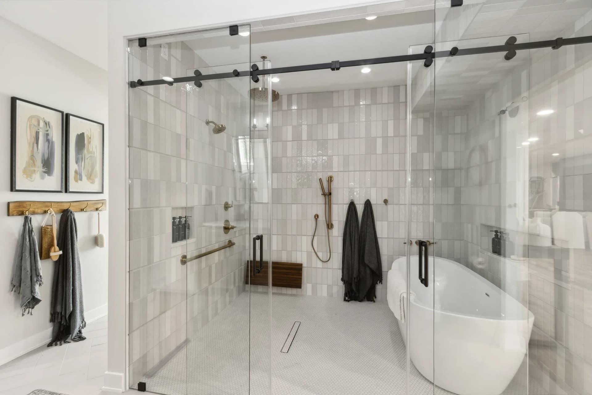 Custom basement design details by Above Par Contracting