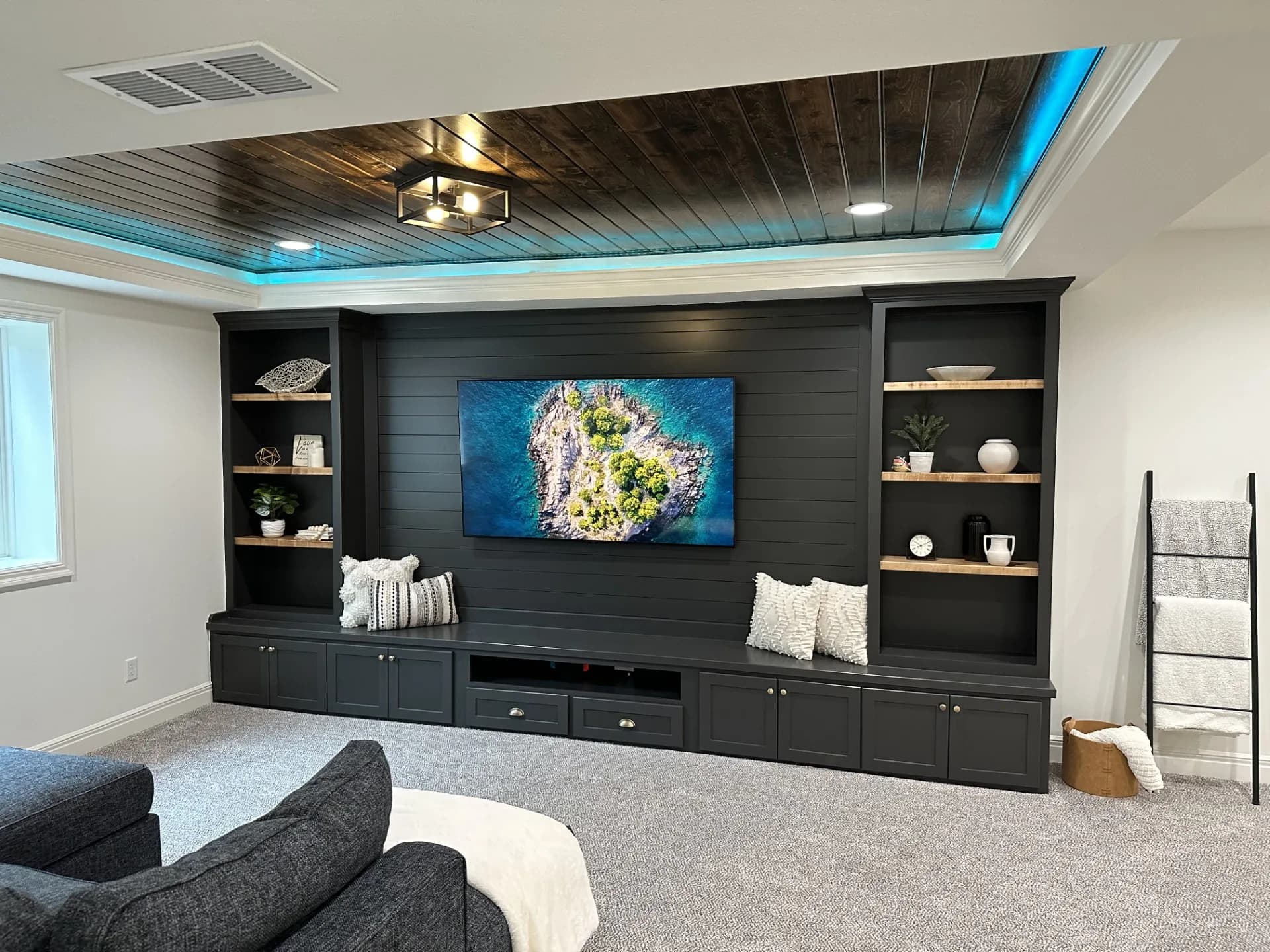 Custom Lenexa Basement in Lenexa, KS by Above Par Contracting