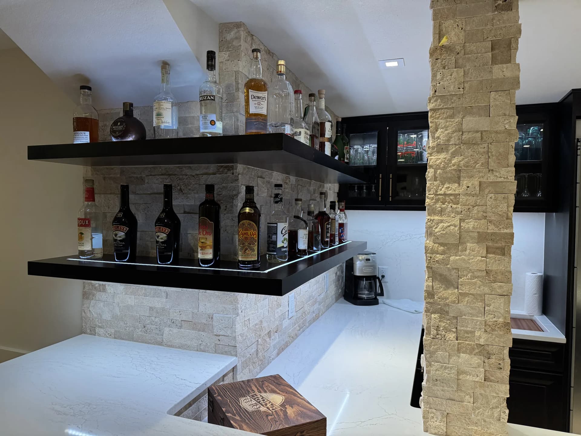 Custom Overland Park basement by Above Par Contracting